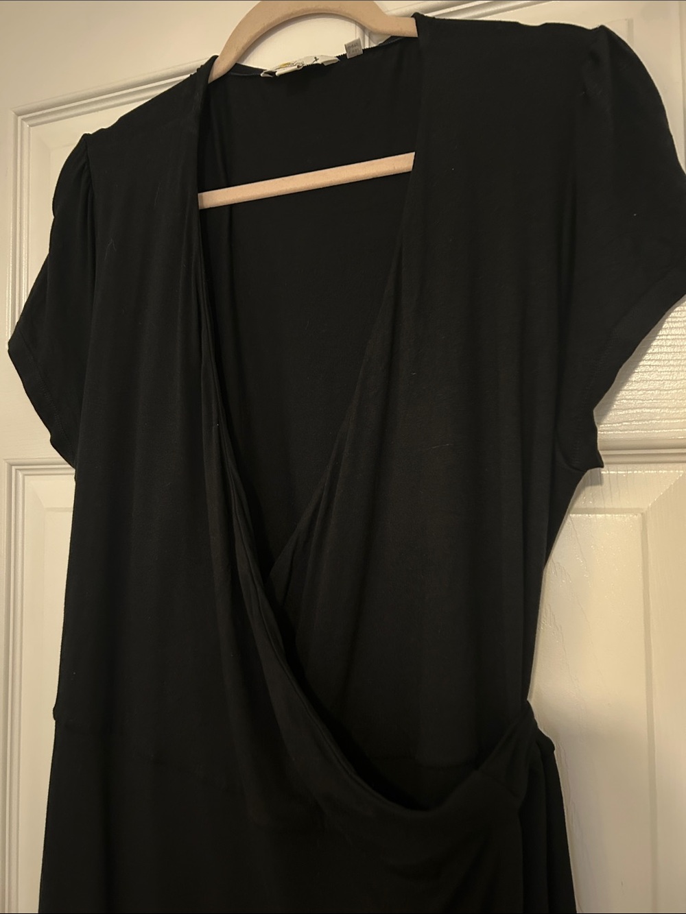 Boden Summer Wrap Dress in Black - 16L - Picture 3 of 7